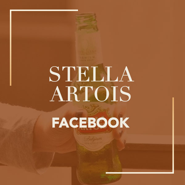 stella artois parceria estúdio facebook