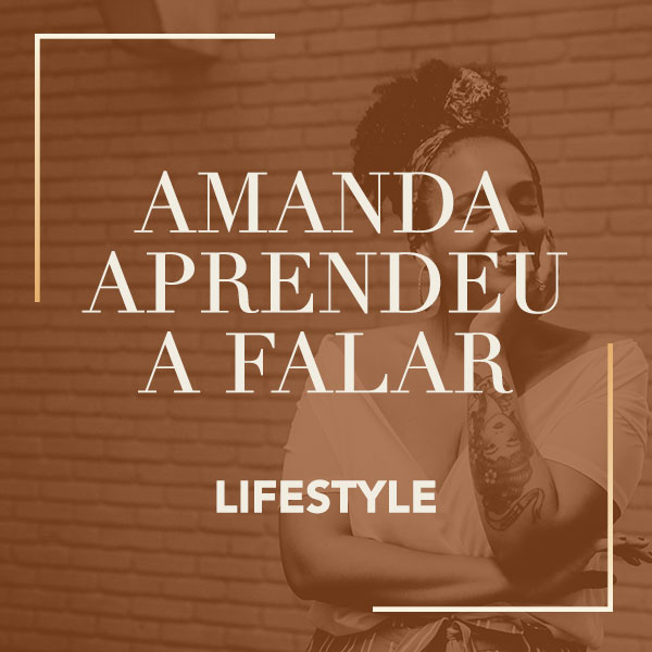 amanda aprendeu a falar